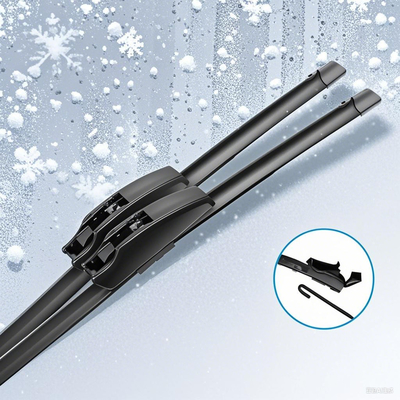 Conventional Toyota RAV4 Front Wiper Blades Frameless 21 Inch