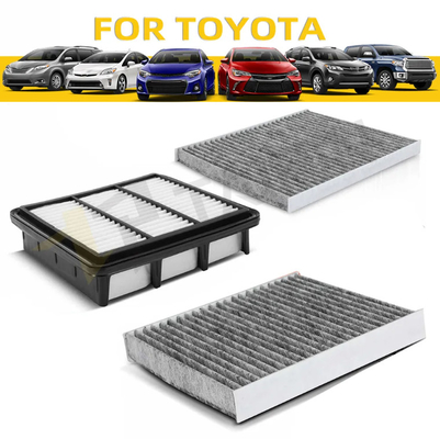 Activated Carbon nonwoven Car AC Filter For Toyota RAV4 Sienna