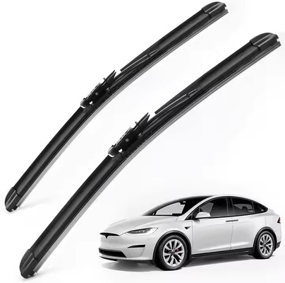 All Weather Front Windshield Wiper Blades Blades Replacement For Tesla Exterior Accessories