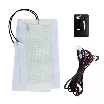 Carbon Fiber Electric Car Seat Heating Element System 12V Customized