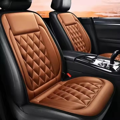 Universal Breathable Auto Heated Car Cover Cushion Leather Seat Heating Pad